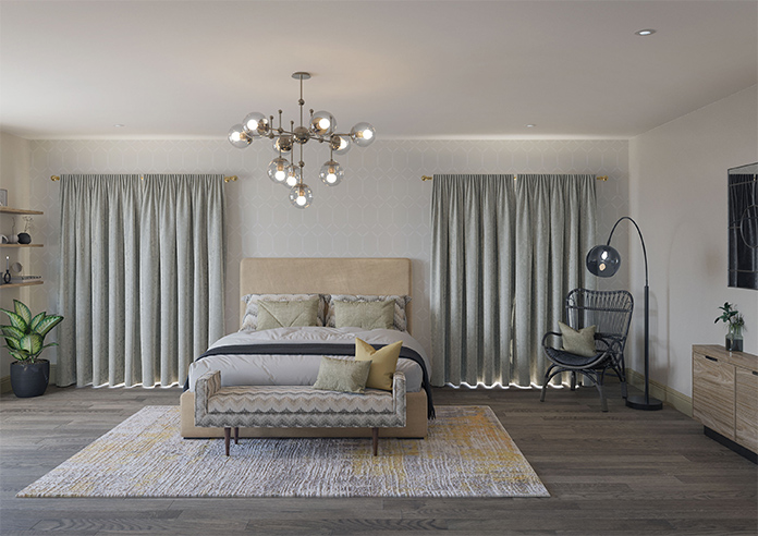 Oleander, Silver - Made to Measure Curtains - Image 7